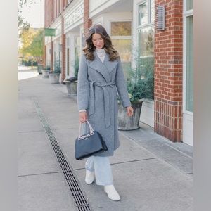 H&M Gray Winter Peacoat